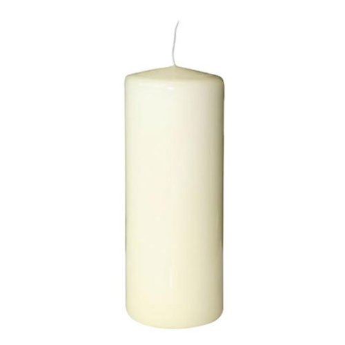 Greemotion Stumpenkerze, elfenbein, 80 x 200 mm Paraffin, elfenbein