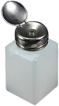 Yeah67886 200ML Acetone and Nail Polish Remover Pump Dispenser Extrusion Empty Bottle