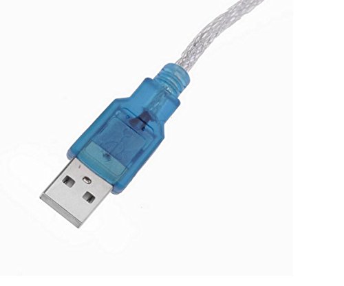 HaoYiShang USB 2.0 zum RS232 Seriell DB9 9 Pin-Kabel-Adapter-Konverter für Handy-Computer - 4