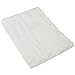Baby Boy Teddy Bear Embroidery Shawl, Babies 100% Cotton Allergy Free Shawl (120cm x 120cm) (White)