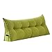 Produktbild GWJ-CUSHION Kissen Rückenkissen Doppelte, große Taillenauflage Für Rückenstütze Abnehmbarer und sauberer Deckel,Green,150 * 50 * 20CM