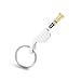 Produktbild fggfgjg 3.5mm Stecker IR Infrarot Wireless Fernbedienung für Haushaltsgeräte (golden & White)