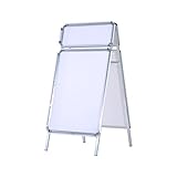 Homcom Plakatständer A1 Kundenstopper Werbeaufsteller Gehwegaufsteller