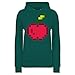 Produktbild Shirtracer Karneval & Fasching - Pixel Apfel - Karneval Kostüm - S - Türkis - JH001F - Damen Hoodie