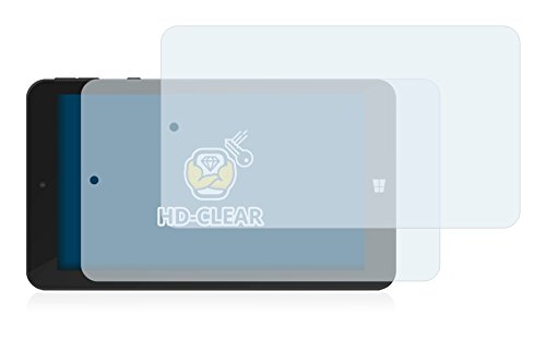 2x BROTECT HD-Clear Displayschutzfolie TrekStor SurfTab Wintron 7.0 Schutzfolie Folie – Klar, Anti-Fingerprint - 2