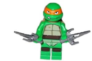 LEGO TMNT - Michelangelo Minifigurines Teenage Mutant Ninja Tortues