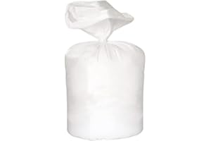 TEXTILE WISE 100% Virgin Polyester Hollowfibre Washable White Stuffing For Toys Sofas, Cushions, Soft Toys, Teddy Bears, Pillows - Anti-allergic High Grade Hollow Fibre Filling Only (500 Grams)