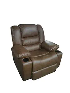 INVATE-RS Innovate Manual Recliner Chair (Brown)