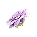 Produktbild 20 X Künstliche Rosenköpfe Sommerwind Blumen Köpfe Für Zu Hause Hochzeits Dekoration Hochzeit Feste Partei Haus DIY Basteln,10cm Durchmesser,Lila