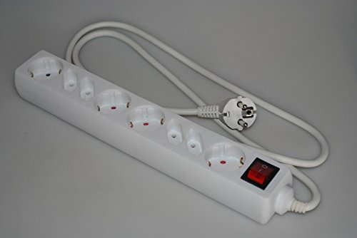 Preisvergleich Produktbild Steckdosenleiste geerdet-Mehrfachstecker