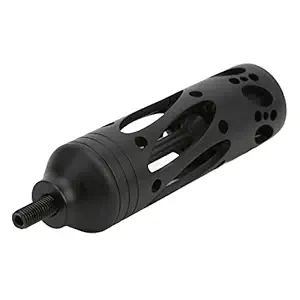 Compound Bow Stabilizer, 5 Inch Archery Bow Stabilizer Black for Outdoor Use