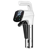 precision cooker review ★ DISEÑO AMIGABLE Y FÁCIL DE USAR - Con su cuerpo de policarbonato y su acabado de plástico, así como su función de control de temperatura, puede ajustar la temperatura de su cocina cómodamente. Es la forma más fácil y conveniente de preparar una comida deliciosa. Puede usar cualquier olla, llenarla con agua, dejar caer su bolsa sellada con la carne, las especias y los ingredientes que contiene, ajustar la temperatura y el tiempo, luego presionar Iniciar.