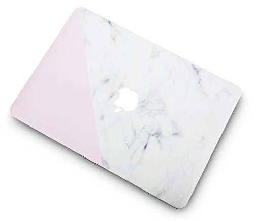 StarStruck MacBook Air 13 zoll H  lle Schutzh  lle Case Cover MacBook Air 13 3 H  lle  A1369   A1466   Marmor Wei   Rosa 