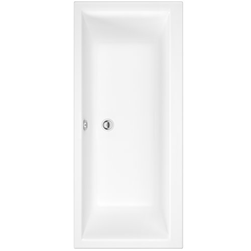 Preisvergleich Produktbild Badewanne Rechteck Wanne Acryl 1700x700mm weiß