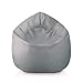 Produktbild byufya Sitzsack EPSStyropor Füllung-In&Outdoor Verschiedene Farben&Größen-BeanBag Sitzkissen Bodenkissen Kinder Sitzsäcke Relax Game Möbel Kissen Sessel Sofa Gaming(XXXL ca.85cm-ca.500 Liter Grau)