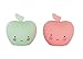 Produktbild A Little Lovely Company - Kinderzimmerdekoration Dekofigur - Apfel - Mini Apples- 2er Set