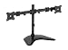 Produktbild equip 650118 27 "Freestanding Black Flat Panel Desk Mount - Flat Panel Desk Mounts (16 kg, 33 cm (13"), 68.6 cm (27), Computer Monitor, 75 x 75 mm, 100 x 100 mm)