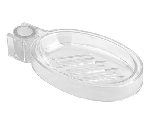 Gedy gs100150010 Seifenschale Seifenhalterung Dusche, Universal Ø22/24 mm