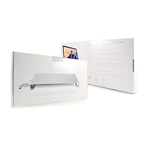 Desire2 View My Screen At Home USB Aluminium Riser Stand For iMac, Macbook, Laptop, Notebook and PC - 9