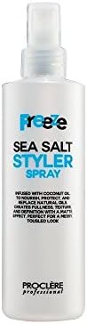 FREEZE Sea Salt Styling Spray | For A Messy Beach Finish Look! Add EXTRA Thickness, Texture And Volume To Your Hair - Sea Salt, Coconut &amp; Castor Oil - 250ml ( For Men And Women )