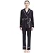 Produktbild RHRSY Herbst und Winter Pyjamas Damen Strickjacke mit Gürtel, Langarmhose Zweiteiliger Anzug Home Service, Taekwondo Clothing Nachthemd S ~ 2XL (Color : Black, Size : XXL)