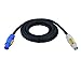 Produktbild NWP Power Link Kabel 3m powerCON 20A (grau) auf powerCON 20A (blau) - Power-Out auf Power-In - 3x2,5mm² - Gummischlauchleitung - NAC3FCB / NAC3FCA