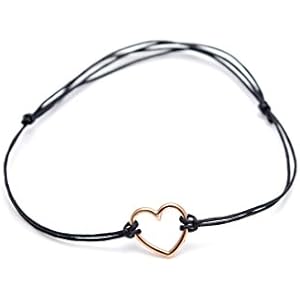 Fußkettchen Herz Rosegold