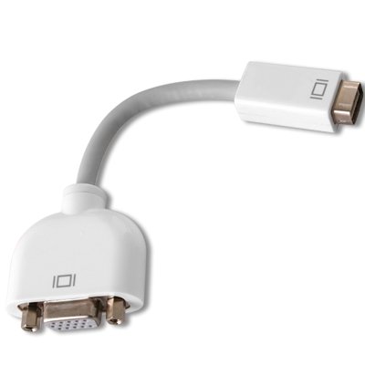 Mini DVI auf VGA Adapter Stecker Kabel für Macbook Mac - 4