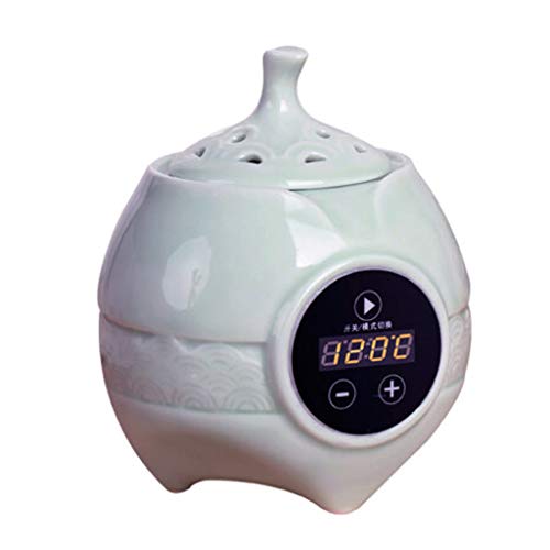 Preisvergleich Produktbild QQAA Aroma Diffuser,Geeignet FüR Elektrischen Weihrauchbrenner FüR Den Haushalt, Keramischen Weihrauchbrenner, Elektrische öLheizung, RegelmäßIge Temperatureinstellung