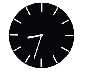 Milto 3D Acrylic Analog Simple Sober Designer Large Wall Clock for Living Room, Bed Room, Kids Room, Guest Room, Hotel Room, Office, Home, Kitchen, 30 x 30 x 1.5 Cms, Black