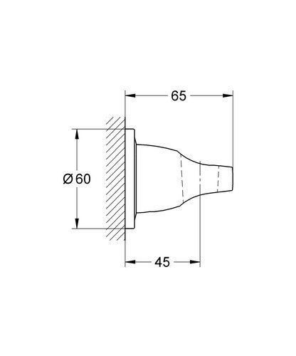 GROHE Handbrausehalter Ondus 27188000 - 2