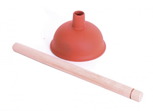 MADE IN GERMANY myMAW Pümpel Pömpel Saugglocke Abflussreiniger Rohrreiniger Saugnapf Klo WC Toilette Abfluss Gummistampfer - 2