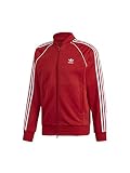 Soft fabric adidas SST TT Sweatshirt, Hombre, Power Red, XS