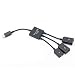 Produktbild Micro Split Hub OTG Dual Adapter USB Kabel Kabel für Android