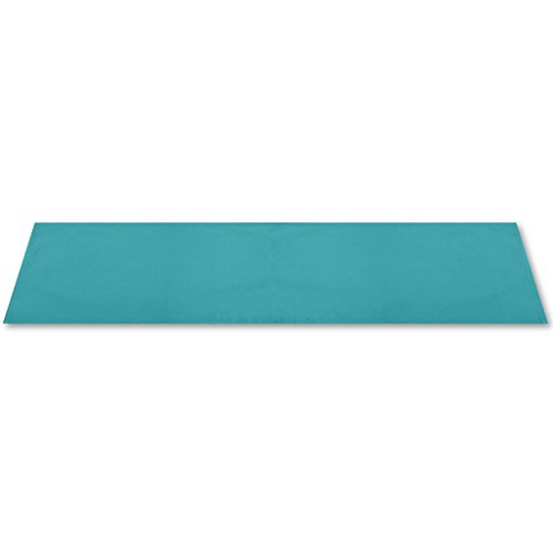 Tischläufer Tischdeko Tischband Tischuntersetzer Läufer Tischmatte Tischtuch Maße 140×40 cm, Farbe: türkis – petrol - 3
