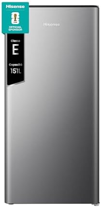 Hisense MUR52151SE Frigorifero Monoporta 150 Litri, 40 Decibel, Senza installazione, Silver