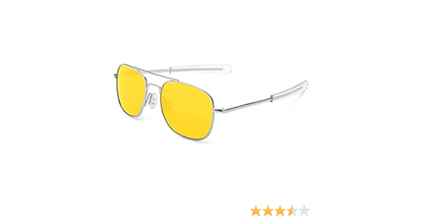 WELUK Night Vision Driving Glasses Polarized Sunglasses for Men Yellow Lens  Anti-Glare : Amazon.co.uk: Clothing