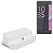 Produktbild Dockingstation für Sony Xperia XA, weiß | Ladestation inkl. Micro USB Datenkabel Ladekabel Dock Cradle Tischlader Ladegerät Tischladestation - K-S-Trade(TM)