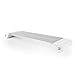 Produktbild Monitor Stand Space Bar, Aluminium Laptop Ständer/Pc Stand/Monitor Dock Schreibtisch Organizer/Schreibtisch Monitor Riser für PC Laptop iMac MacBook zu überwachen (Silber-4 USB Ports)