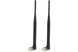 Eightwood 868MHz Antenna SMA Antenna SMA Male Tilt and Swivel Connector NFC RFID Antenna 2pcs for CB Radio GSM Antenna Walkie Talkie Wireless Wifi Homematic CCU2 CC1101 Ham Radio