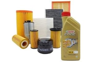 SMC KIT TAGLIANDO CON 4 FILTRI MISTI (filtro aria WA9470 + filtro olio SO239 + filtro carburante SRN247 + filtro abitacolo XENEX10765) + 4 LITRI OLIO MOTORE CASTROL EDGE LL 5W30