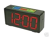 cronometro led grande Reloj chronometre contador cuenta atrás temporizador LEDs 10 cm