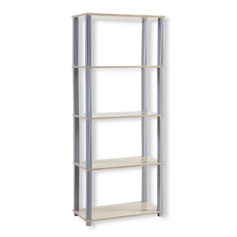 Demeyere 246035 Polytub Regal 5 Einlegeböden aus Spanplatten dekoriert, Breite 60 x 145,1 x 29,5 cm, sonoma eiche - 2