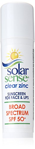 Solar Sense Spf#50 Clear Zinc Broad Spectrum Stick 0.45oz