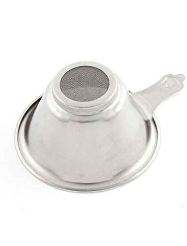 Edelstahl Rund Gitterboden Teefilter Infuser Sieb, 4cm Tiefe - 2