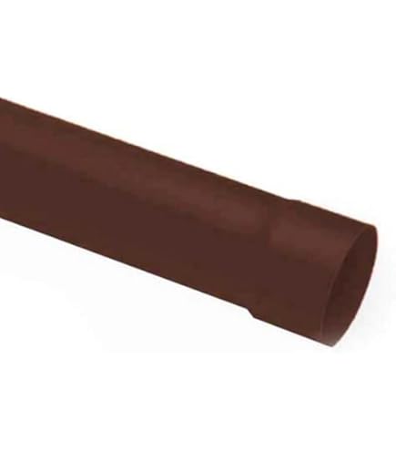 Tubo Di Scarico Pluviale 80x2000mm - Per Grondaie E Sistemi Di Drenaggio - Foto 2