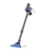 OR&DK 2 en 1 bâton aspirateur, Aspirateur portatif Filaire pour Tapis et sols durs-Bleu
