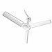 Produktbild Fans -CivilWea CivilWeaEU Durchmesser 60cm Weiß Drei Blätter Mini Mute Nicht verletzen die Hand Student Schlafsaal Office Home Deckenventilator