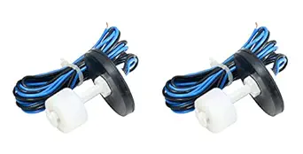 ALL ABOUT ELECTRONICS Polypropylene Magnetic Float Sensor Switch for Water Level Controller NC Type -Set of 2 Piece