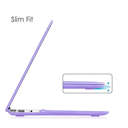 Fintie H  lle f  r MacBook Air 13 - Ultrad  nne Hochwertige Matt Gummierte Hartschale Tasche Schutzh  lle Snap Case f  r Apple MacBook Air 13 3 Zoll  